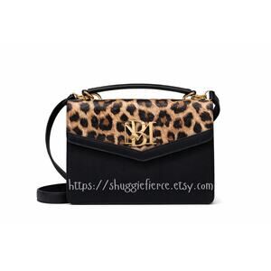 MSRP $129 ✨ Badgley Mischka Luxury Vegan Leather Crossbody Handbag – NWT ✨